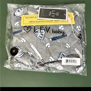 Lev Baby Chase Baseball Pajamas